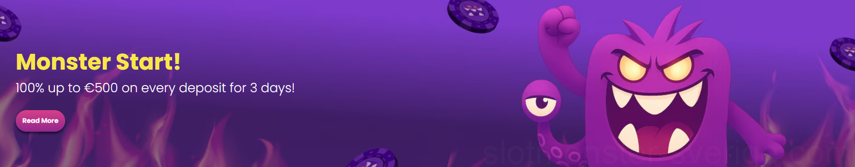 Slotmonster Casino Välkomstbonus